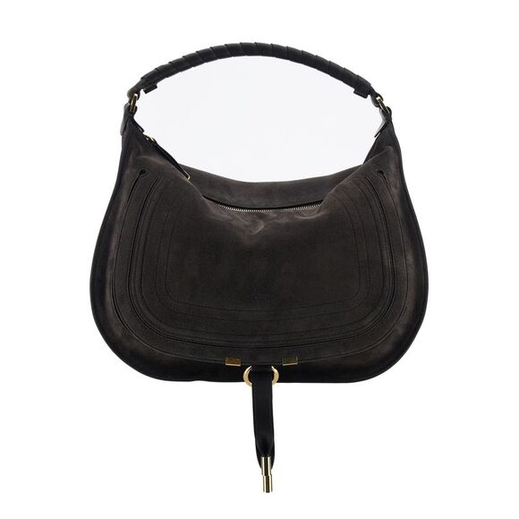 CHLOE Handbags - Chloé Women Brown Shoulder Bag 'Marcie Medium' In Suede For Women